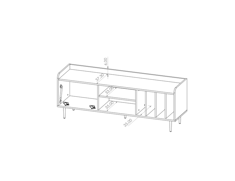 Vasina 08 TV Cabinet 150cm