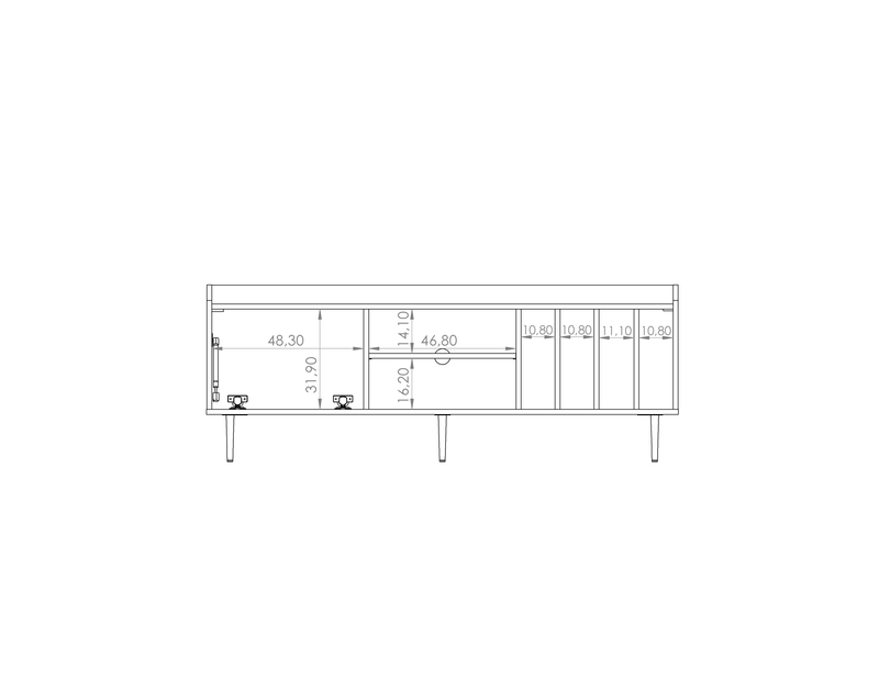 Vasina 08 TV Cabinet 150cm