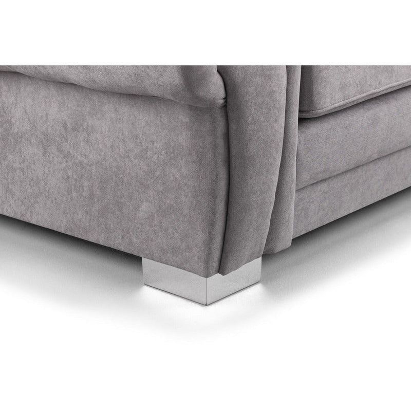 Verona Grey Soft Textured Armchair