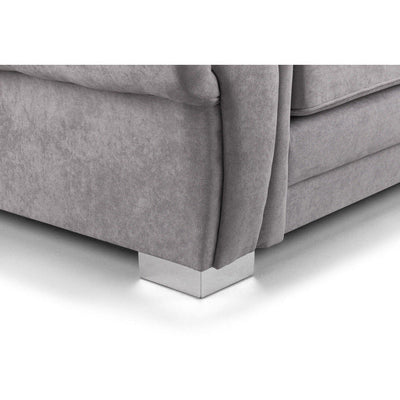 Verona Grey Soft Textured 2 & 3 Seater Sofa Set