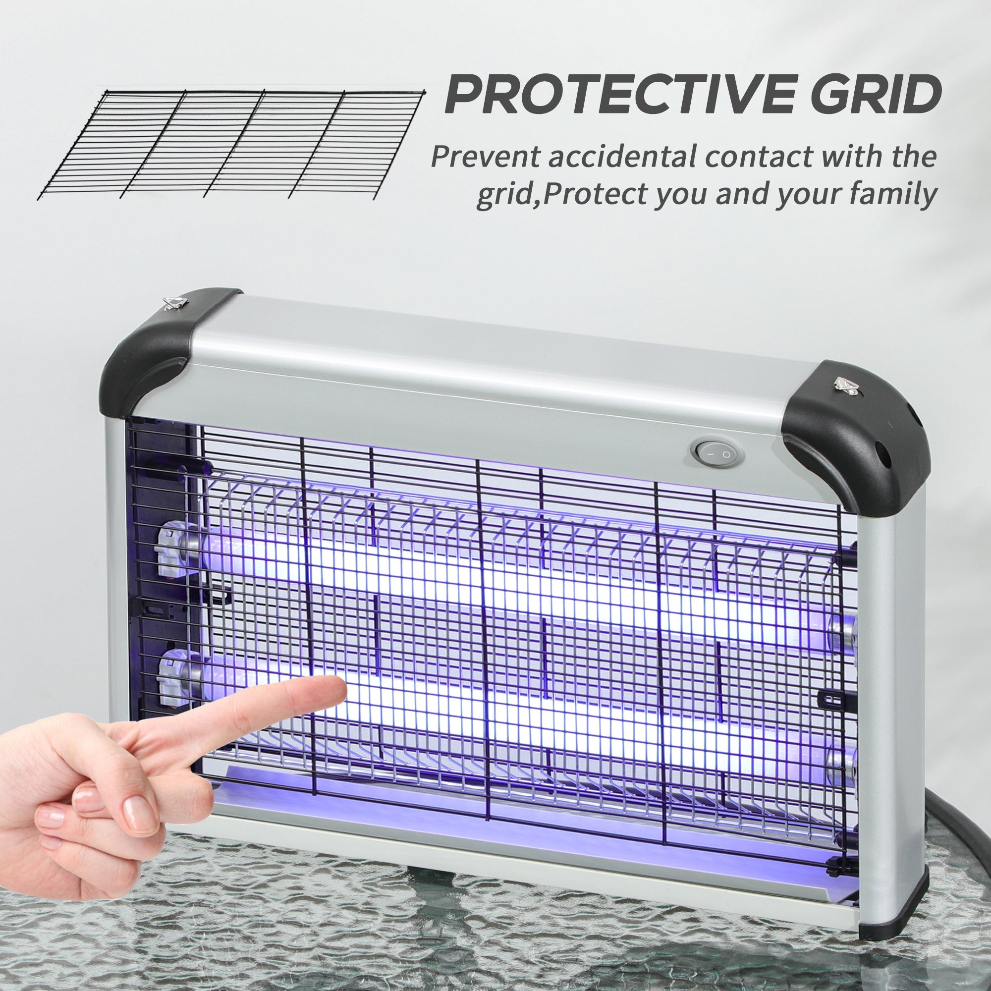 Wall on sale bug zapper