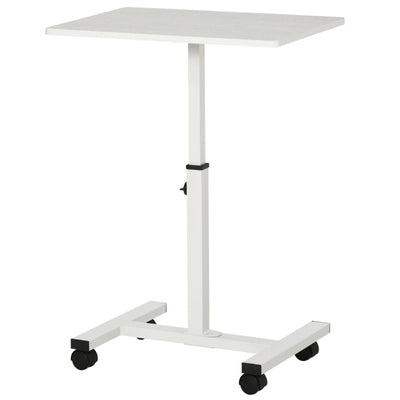 52-84cm Adjustable Mobile Over-Surface - White