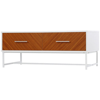 Modern Coffee Table For Living Room, Brown