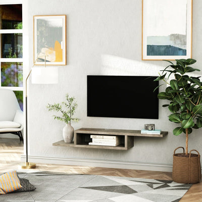 Floating TV Unit, Grey