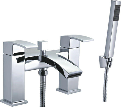 Waterfall Designer Bathroom Tap Shower Set - Chrome