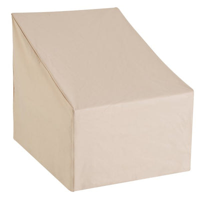 68Lx87Wx44-77H Cm. Furniture Cover For Single Chair - Beige