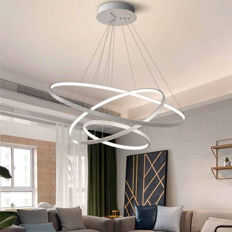 Hanging Pendant Lamp Ring Ceiling Light