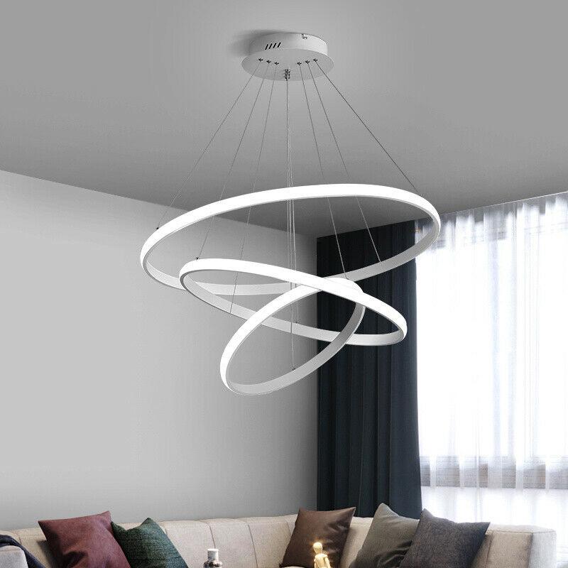 Hanging Pendant Lamp Ring Ceiling Light