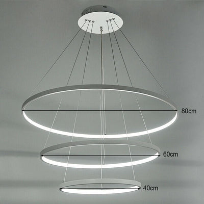 Hanging Pendant Lamp Ring Ceiling Light