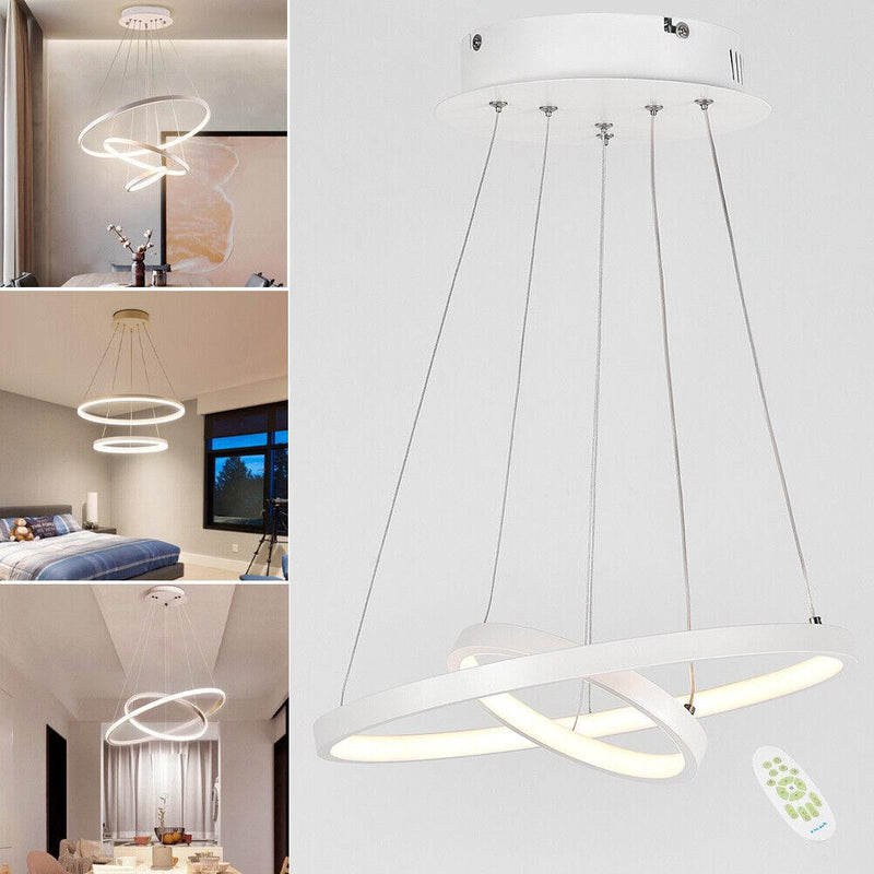 Hanging Pendant Lamp Ring Ceiling Light