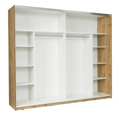 Wood WD11 Sliding Door Wardrobe 200cm