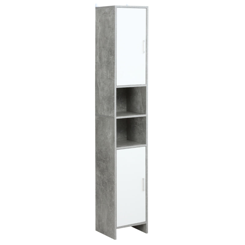 Free-standing Tall Bathroom Storage Cabinet