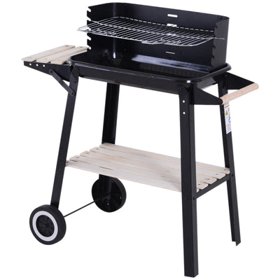 Trolley Charcoal BBQ Barbecue Grill