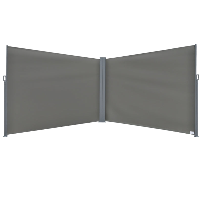 Retractable Side Awning - Grey