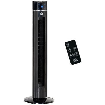 42 Anion Tower Fan Cooling For Bedroom , Black