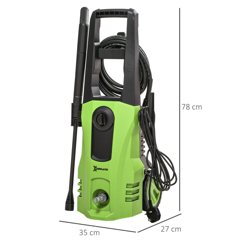 1800W High Pressure Washer, Green