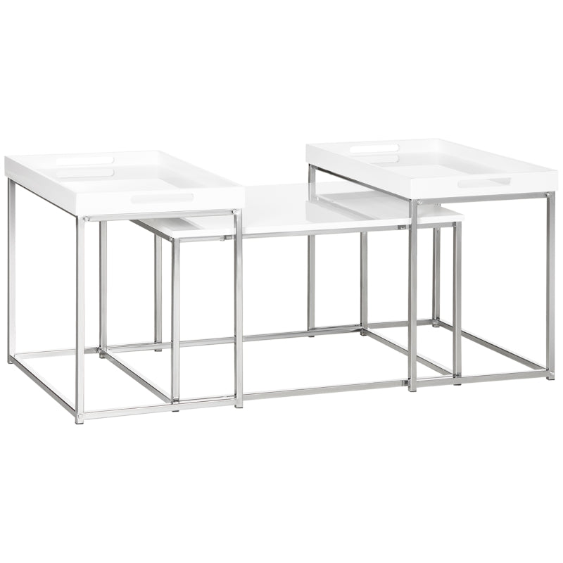 Nest Of Tables Set 3, White