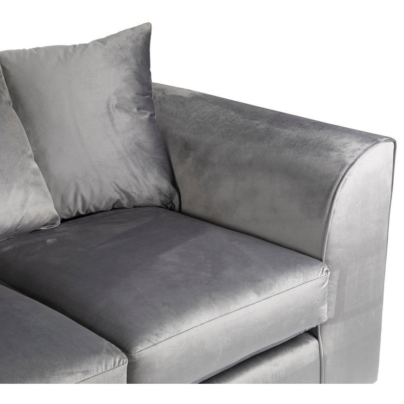 Rockford Deluxe Velvet 2 & 3 Seater Sofa Set