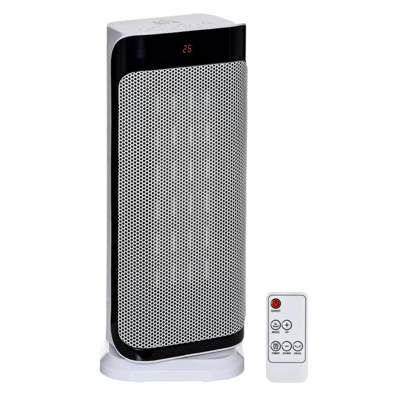 Portable Oscillating Ceramic Space Heater