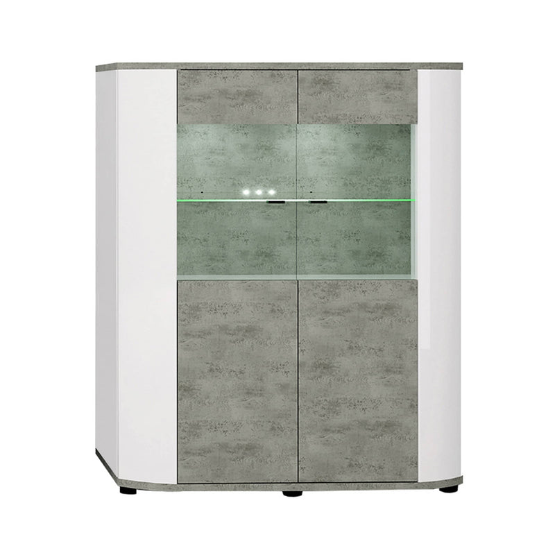 Rondo Display Cabinet 30 [Concrete Grey]