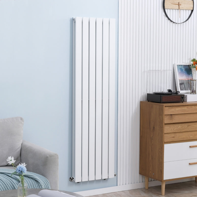 460 X 1600 Mm Double Panel Vertical Designer Radiator, White