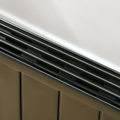 Convector Radiator Heater, Black