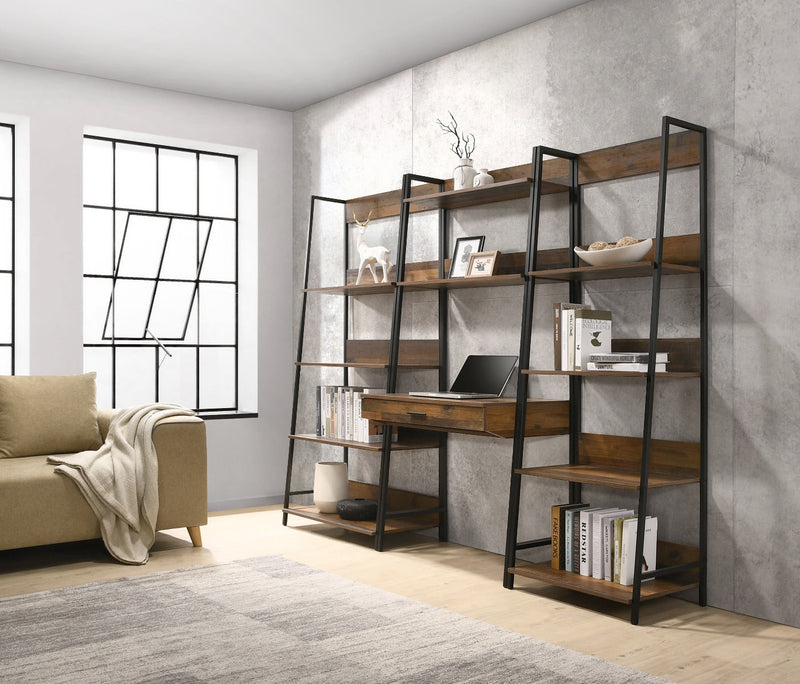 Abbey Ladder Bookcase Shelf (wide) with 4 Shelves