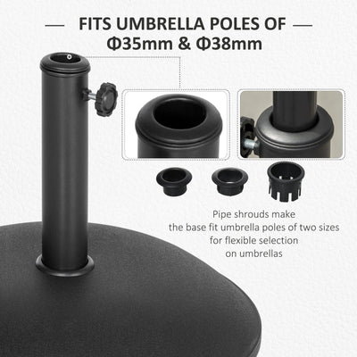 Heavy Duty Cement Parasol Umbrella Base