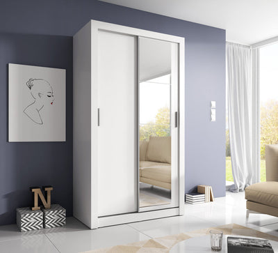 Chakas Sliding Door Wardrobe 120cm