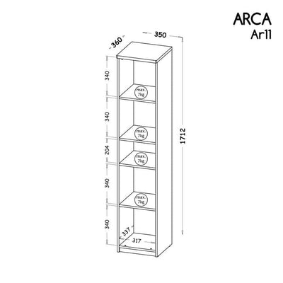 Arca AR11 Bookcase