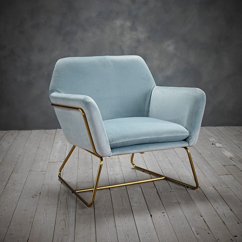 Charles Armchair Sky Blue