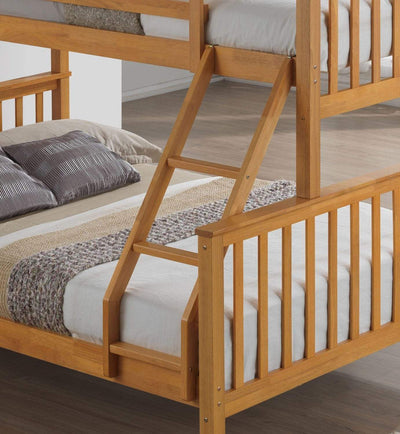 Charlotte 2 In 1 Beech Three Sleeper Bunk Bed