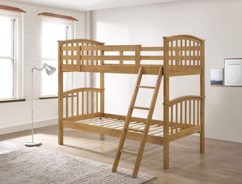 George 2 In 1 Bunk Bed - Oak