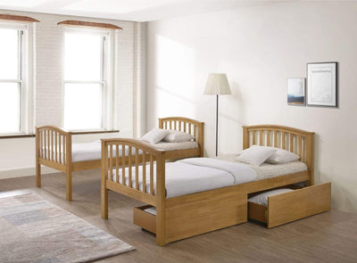 George 2 In 1 Bunk Bed - Oak