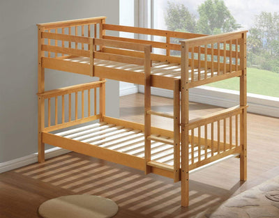 Louis 2 In 1 Bunk Bed - Beech