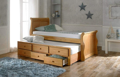 Captain Bed - Oak