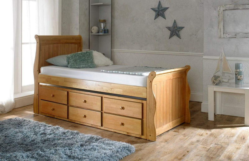 Captain Bed - Oak