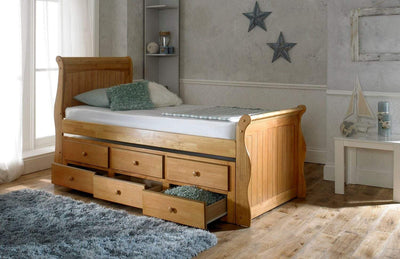 Captain Bed - Oak