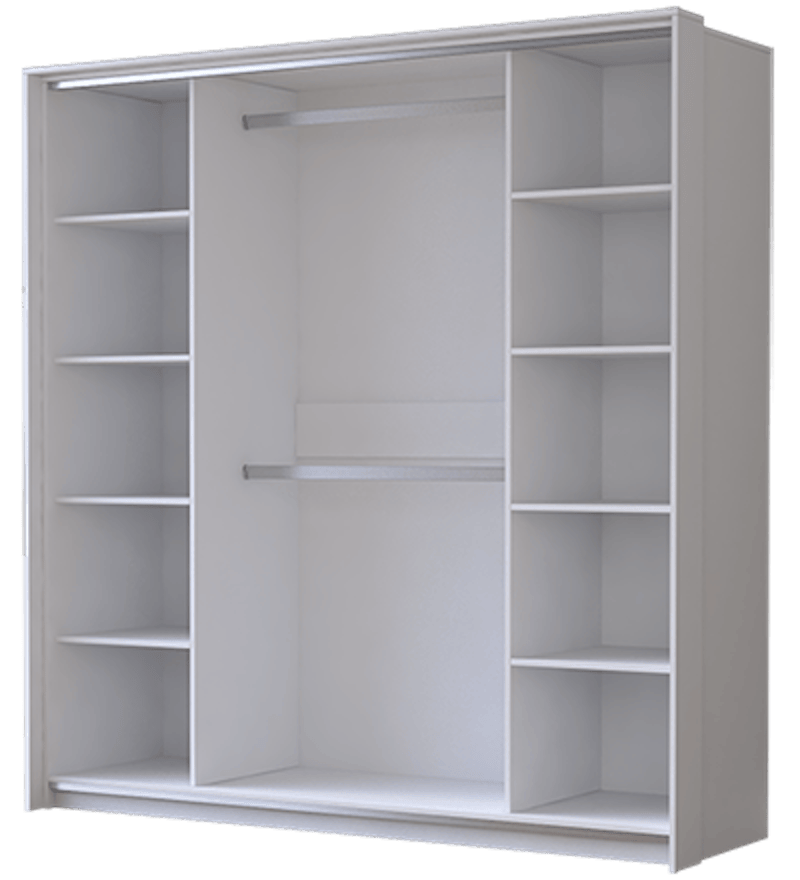 Elzah Hinged Door Wardrobe 206cm