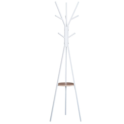 Coat Rack, 45Lx45Wx180H cm, Metal-White