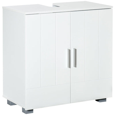 Pedestal Under Sink Cabinet, White