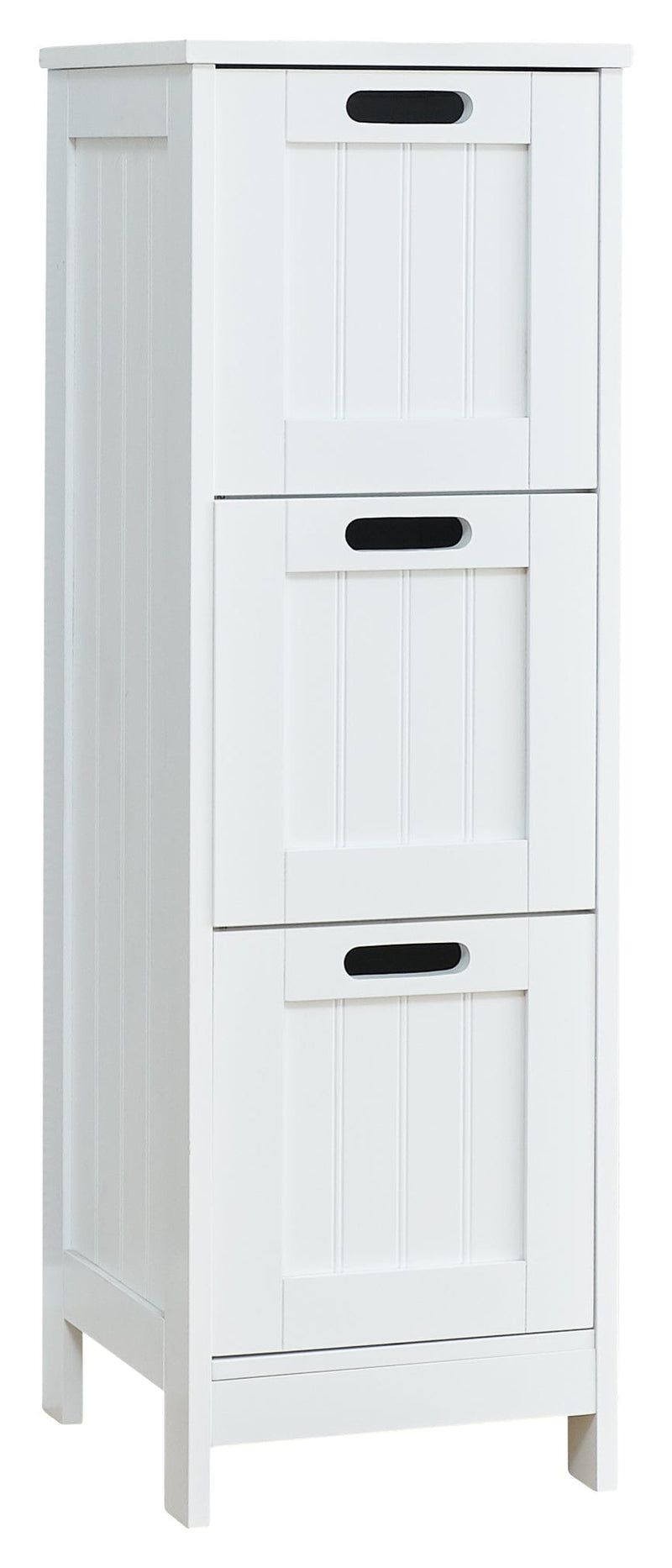 Colonial 3 Drawer Slim Chest White