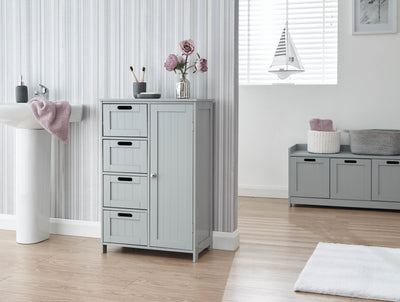 Colonial Multi Cabinet Grey