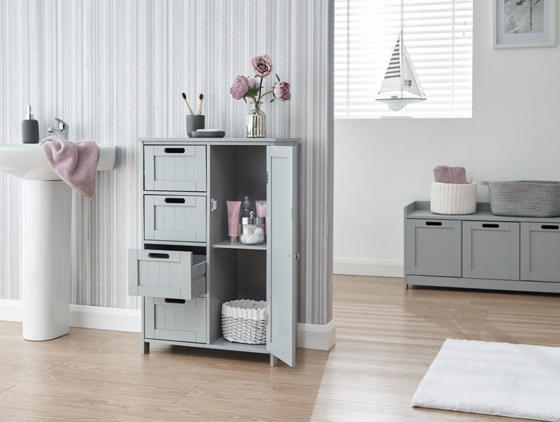 Colonial Multi Cabinet Grey