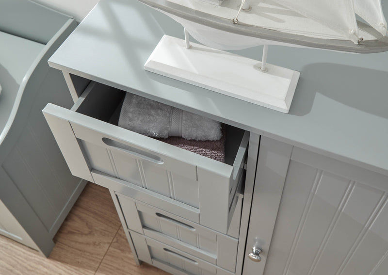 Colonial Multi Cabinet Grey