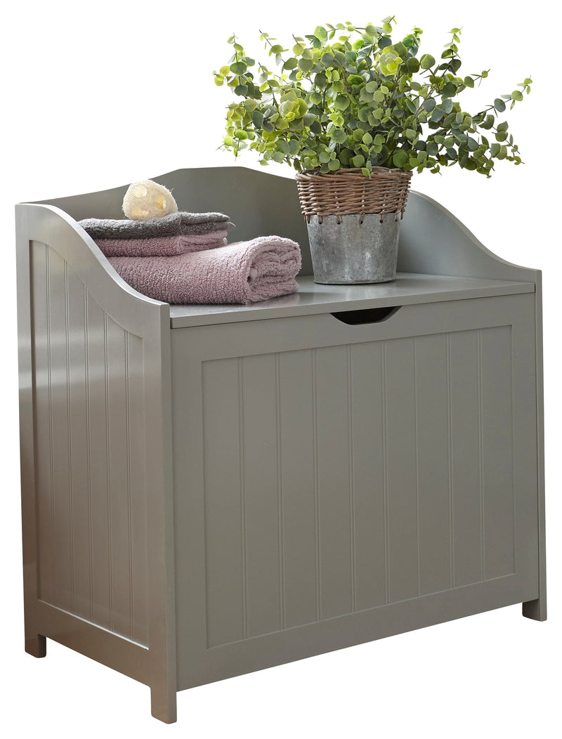 Colonial Storage Hamper Grey