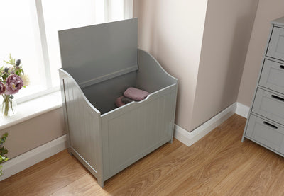 Colonial Storage Hamper Grey