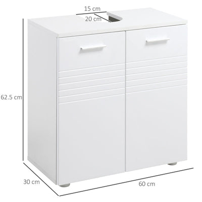 Under Sink Cabinet, White