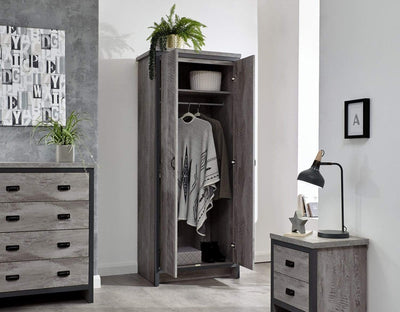 Boston 3 Piece Bedroom Set Grey