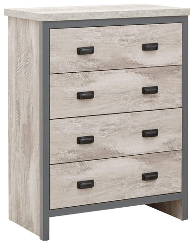 Boston 3 Piece Bedroom Set Grey